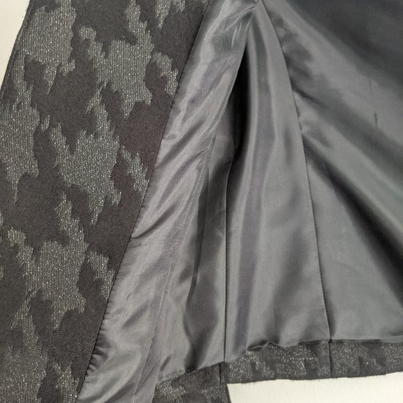 Perri Cutten Black Houndstooth Pattern Blazer S10AUS S2-4USA - Picture 7 of 8